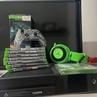 Xbox One 1TB + giochi + cuffie Kraken