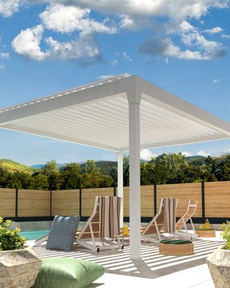 Pergola bioclimatica autoportante JUVENTAS