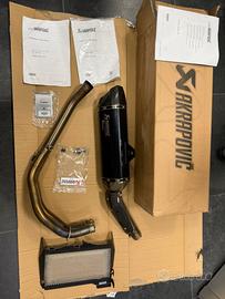 Scarico completo akrapovic per  Yamaha tenere 700
