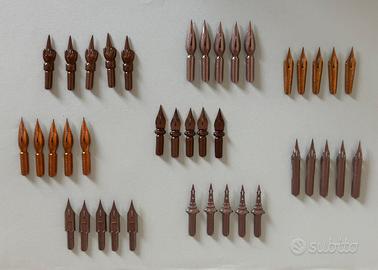 Set 40 pennini d’epoca 8 tipologie