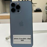 iPhone 13 pro max blu 256gb 560€