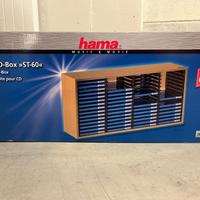 Box porta CD in legno