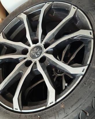 Cerchi in lega 17" + gomme 225/45 R17 – 2 nuove, 2