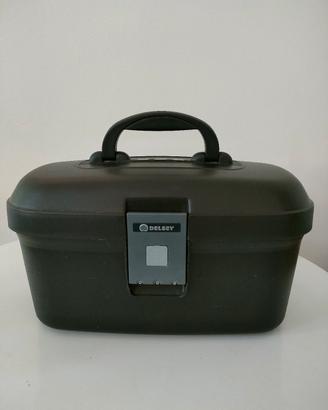 Beauty case rigido del marchio Delsey, nero 