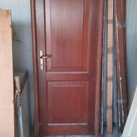 Porta in massello noce