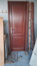 Porta in massello noce