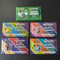 Play!Pokemon Busta premio serie 4-5-6-7-8 sealed