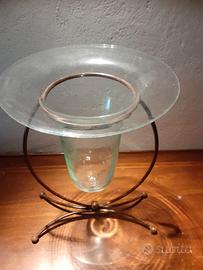 Vaso su ferro battuto