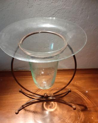 Vaso su ferro battuto