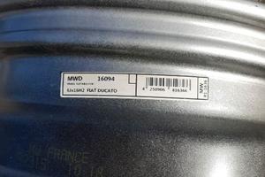 Cerchio nuovo Ducato 16"