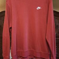 Felpa rossa Nike ragazzo/uomo taglia L