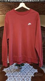Felpa rossa Nike ragazzo/uomo taglia L