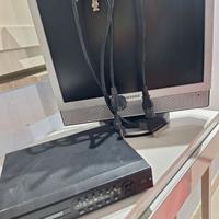 Televisore mivar e impianto telecamera antirapina