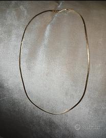 collana oro 18 carati 