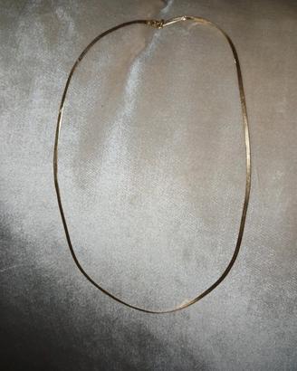 collana oro 18 carati 