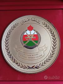 Piatto/crest Sultanato Oman