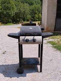 BBQ a gas