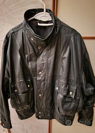 Giacca bomber uomo Vintage in Vera Pelle