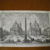 Stampa su carta fine cm. 31,5 x 21 autore G. Vasi