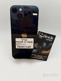 iPhone 14 128GB nero usato garanzia 