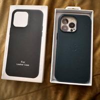 Cover in pelle magsafe per Apple iphone 15 pro max