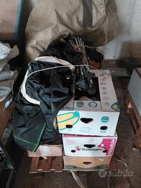 Stock materiale coltivazione indoor