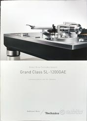 Brochure Technics SL 1200 GAE LTD  			