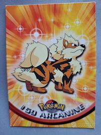Arcanine ita Pokemon topps #59