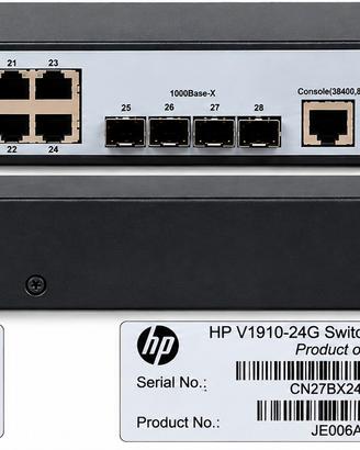 Switch HP 24 porte gigabit managed +4 SFP