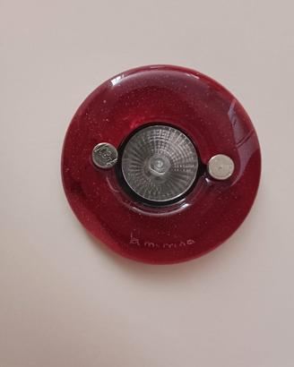 Faretti in vetro di Murano rosso La Murrina 