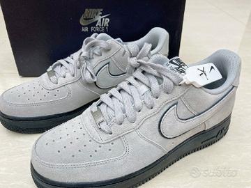 Sneakers basse Nike Air Force 1, grigie, taglia 43