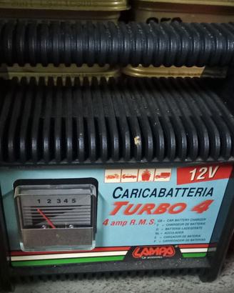 Caricabatterie per auto e moto Lampa turbo 4