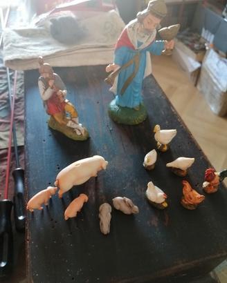 statuette per presepe