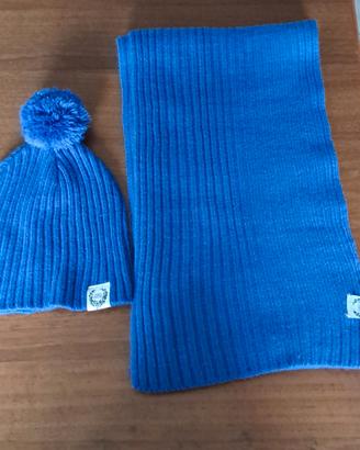 Cappello e sciarpa bambina