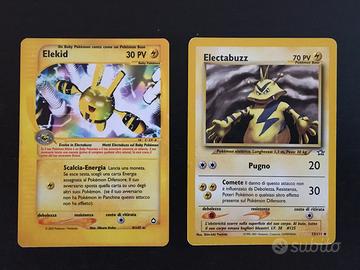 Lotto Pokemon Elekid + Electabuzz Vintage