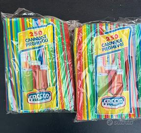 Cannucci 250 pezzi colorate