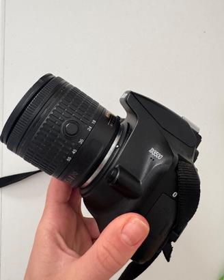 NIKON D3500 + OBIETTIVO 18-55 MM