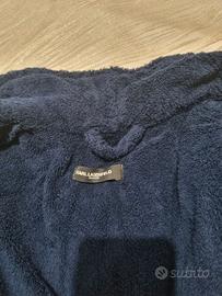 2 Accappatoi Karl Lagerfeld Blu Nuovi L/XL