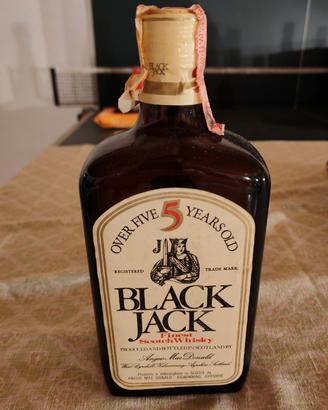 Whisky Vintage Black Jack 5 Anni con Scatola 