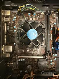 Scheda madre MSI B250M-PRO-VD DDR4 e Intel Core i3