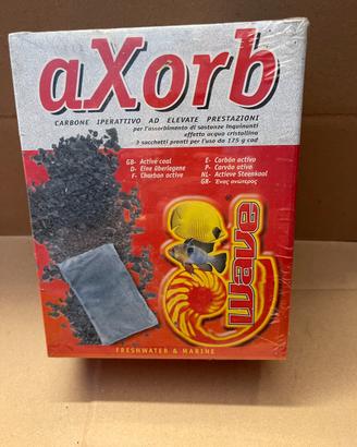 Carbone Iperattivo Wave aXorb Filtri Acquario-2pz