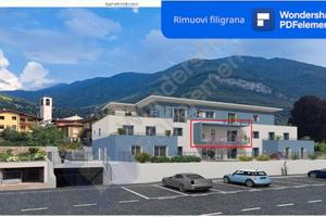 Splendido bilocale nuovo non arredato vista lago