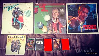 Colonne Sonore di film dischi LP e musicassette