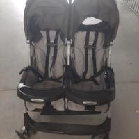 passeggino gemellare peg perego