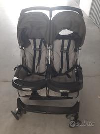 passeggino gemellare peg perego