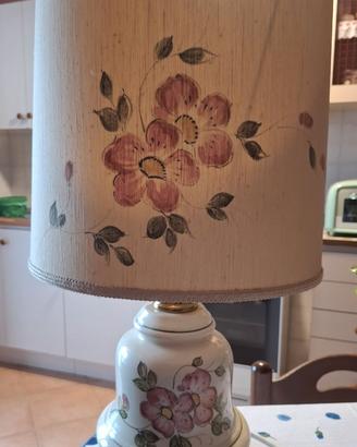 Lampada da tavolo (abat-jour) vintage 