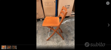 2 Sgabello Pieghevole Ambra di Connubia Calligaris