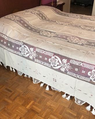 Copriletto, tenda,tovaglia