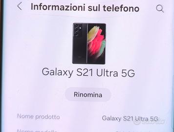 Samsung Galaxy s21 ultra 5G