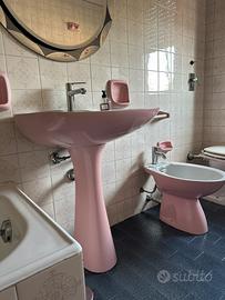Sanitari rosa deco - anni ‘70